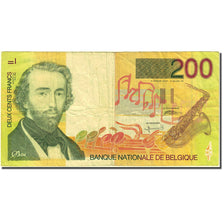 Banknote, Belgium, 200 Francs, 1995, Undated (1995), KM:148, VF(30-35)
