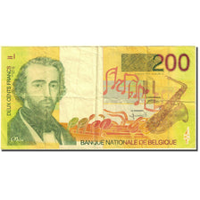 Banknote, Belgium, 200 Francs, 1995, Undated (1995), KM:148, VF(30-35)