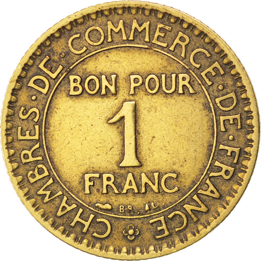 Monnaie, France, Chambre de commerce, Franc, 1926, TTB, Aluminum-Bronze, KM:876