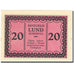 Banknote Germany lund-Schobüll 20 Pfennig personnage purple UNC(63) Mehl 844.2b