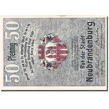 Banknote, Germany, Neubrandenburg, 50 Pfennig, cathédrale UNC(60-62) Mehl 935.1