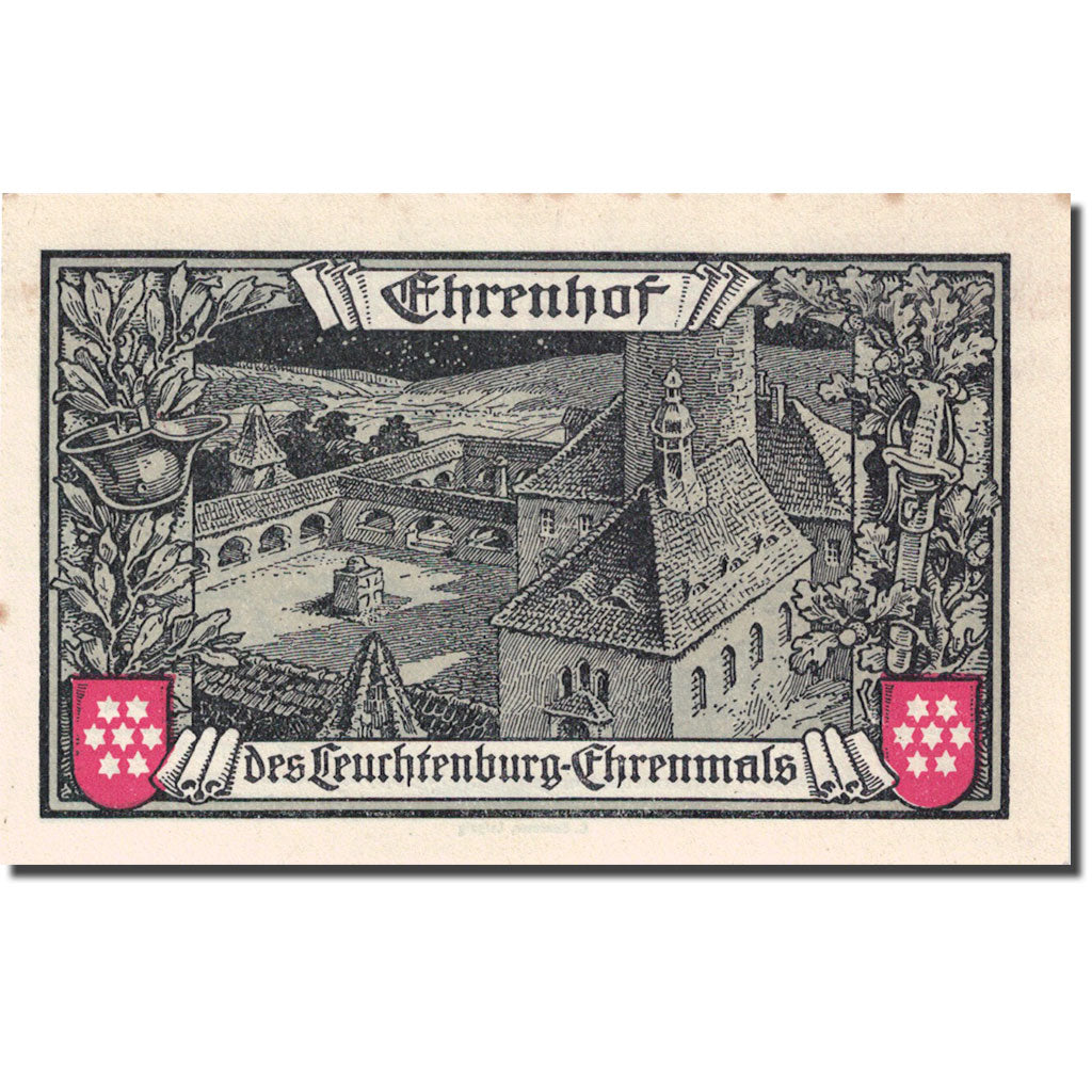 Banconote, Germania, Kahla, 75 Pfennig, château 1921, 1921-12-31 SPL Mehl 668.6b