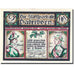 Billet, Allemagne, Paderborn, 2 Mark, personnage 3, 1921-11-10 SPL Mehl 1043.2