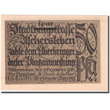 Banknote, Germany, Aschersleben, 50 Pfennig, chasseur, 1922 UNC(63) Mehl 50.5a