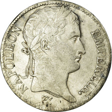 Francia, Napoleon I, 5 Francs, 1812, Lille, Plata, MBC, Gadoury:584, KM:694.16
