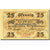 Billet, Allemagne, Klein-Nordende-Lieth 25 Pfennig, mirador, 1921 SPL Mehl 706.1
