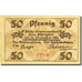 Banconote, Germania, Klein-Nordende-Lieth, 50 Pfennig 1921 SPL Mehl 706.1a