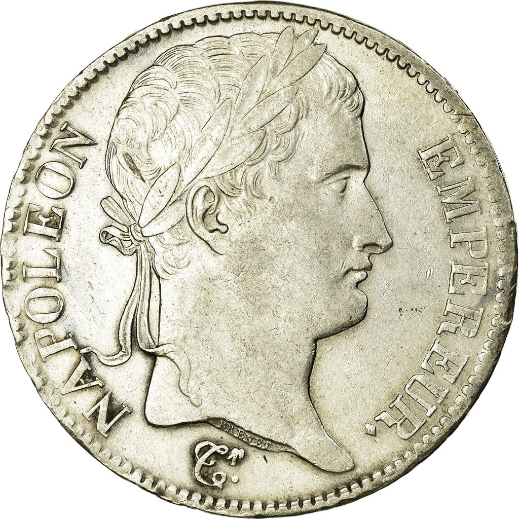 Moneta, Francia, Napoléon I, 5 Francs, 1812, Rouen, SPL-, Argento, KM:694.2
