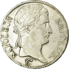 Moneta, Francia, Napoléon I, 5 Francs, 1812, Rouen, SPL-, Argento, KM:694.2