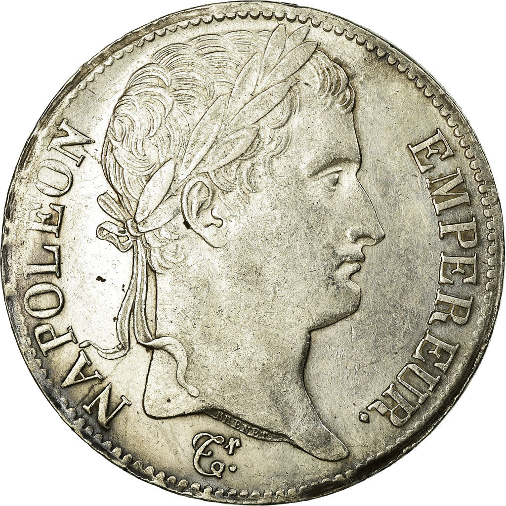 FRANCE, Napoléon I, 5 Francs, 1813, Lille, KM #694.16, AU(55-58), Silver, Gadour