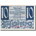 Banknote, Germany, Württemberg, 10 Pfennig, château 1947 EF(40-45) Mehl:WTB 43b