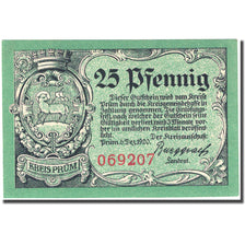 Banconote, Germania, Kreis Prüm, 25 Pfennig, ruine, 1920 SPL Mehl P40.1a