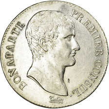 Coin, France, Napoleon I, 5 Francs, An XI, Paris, AU(50-53), Silver, KM:650.1