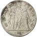 Coin, France, Union et Force, 5 Francs, 1798, Bordeaux, AU(50-53), Silver