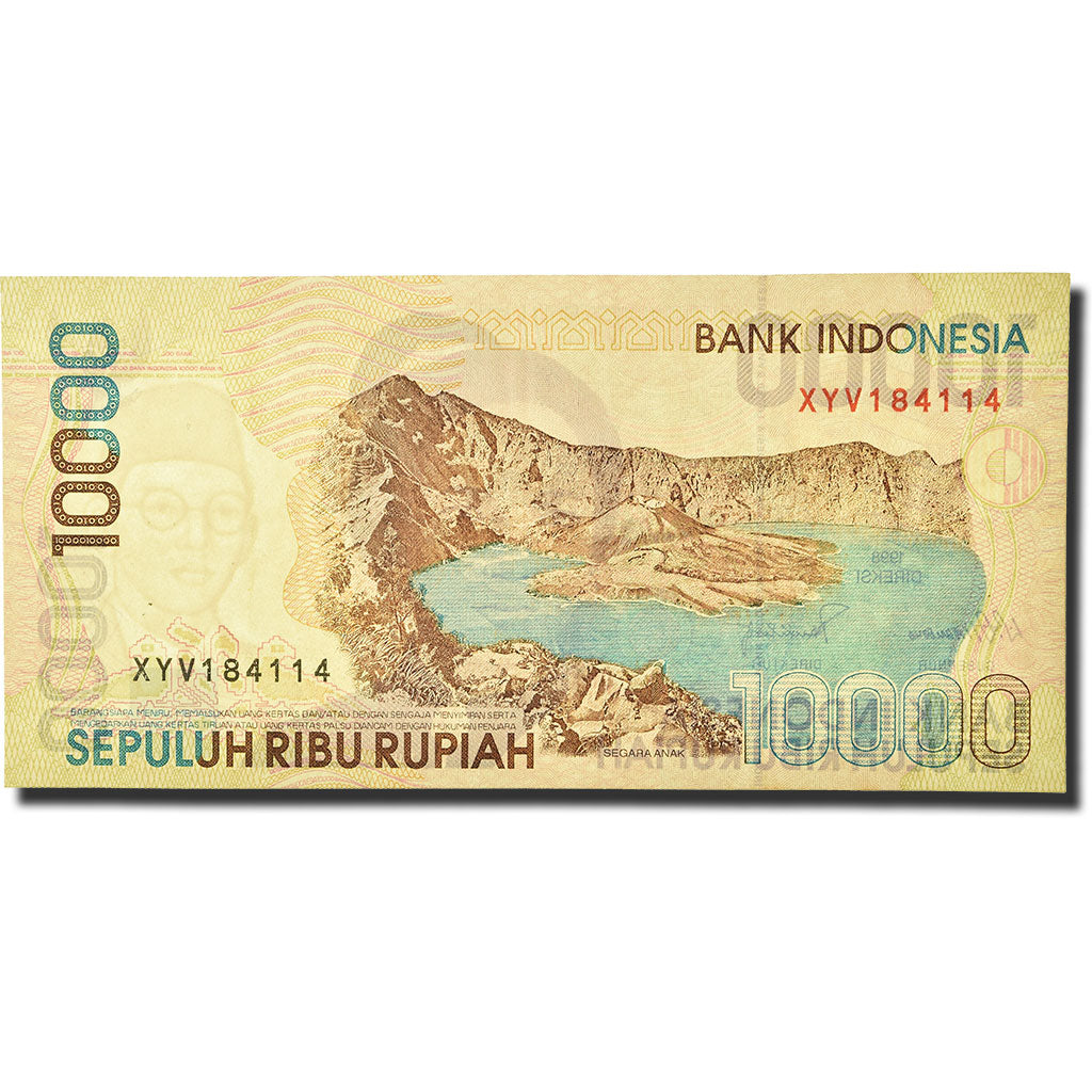 Banconote, Indonesia, 10,000 Rupiah, 1998-2005, 1998, KM:137a, SPL-