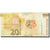 Billete, 20 Tolarjev, 1992-1993, Eslovenia, 1992-01-15, KM:12a, EBC