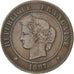 IIIème République, 5 Centimes Cérès 1897 Paris Torche, KM 821.1