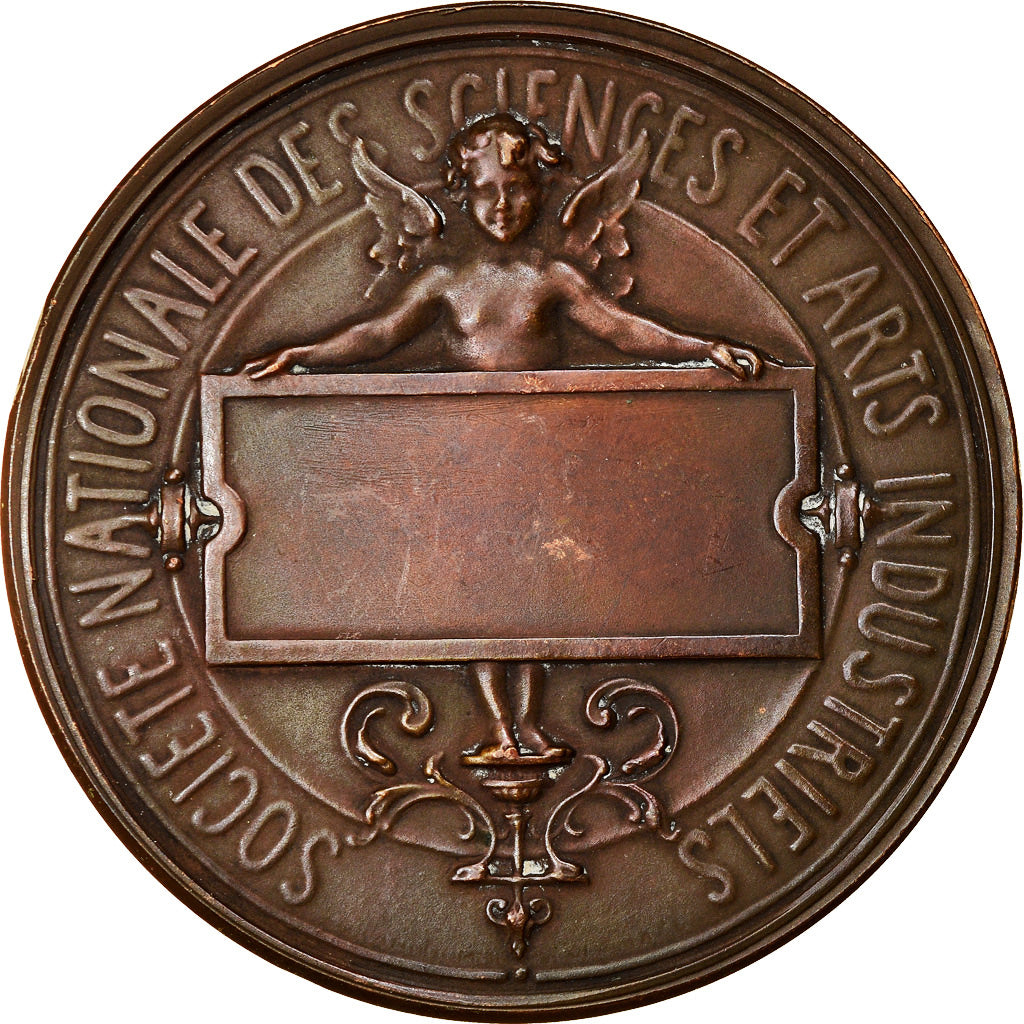 France, Medal, Société Nationale des Sciences et des Arts Industriels, 1886