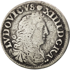 FRANCE, 4 Sols dits « des Traitants », 4 Sols, 1677, Lyon, KM #23...