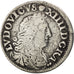 FRANCE, 4 Sols dits « des Traitants », 4 Sols, 1677, Lyon, KM #23...