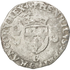 Monnaie, France, Douzain, 1551, Saint Lô, TB+, Billon, Sombart:4380