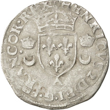 Henri II, Douzain aux croissants 1552 Paris, Sombart 4380