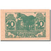 Banknote, Austria, Kirchberg bei Linz, 10 Heller, cheval, 1920 AU(55-58) FS 443d