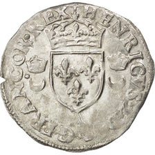Moneda, Francia, Douzain, 1552, Paris, MBC+, Vellón, Sombart:4380