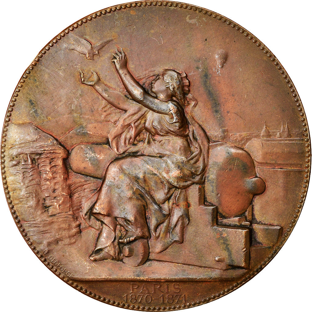 Frankreich, Medaille, Ministère de la Guerre, Communications aériennes