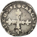 Francia, 1/8 Ecu, 1591, Rouen, MB, Argento, Sombart:4672