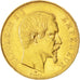 FRANCE, Napoléon III, 50 Francs, 1855, Paris, KM #785.1, EF(40-45), Gold, Gadour
