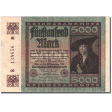 Banknote, Germany, 5000 Mark, 1922, 1922-12-02, KM:81a, AU(50-53)