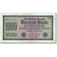 Banknote, Germany, 1000 Mark, 1922, 1922-09-15, KM:76g, VF(30-35)