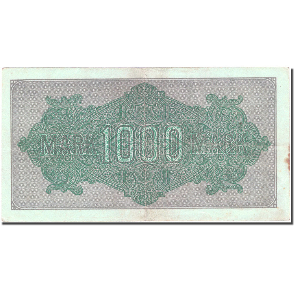 Banknote, Germany, 1000 Mark, 1922, 1922-09-15, KM:76g, AU(50-53)