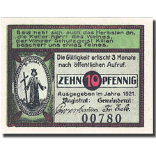 Banknote, Germany, Langewiesen, 10 Pfennig, personnage 1, 1921, UNC(63)