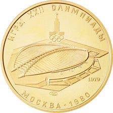 Russie, URSS, 100 Roubles JO de Moscou 1980 Vélodrome, 1979, PCGS MS69, KM Y173