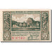 Banknote, Germany, Lötzen, 50 Pfennig, château, 1920 UNC(63) Mehl:814.1a