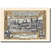 Banknote, Germany, Domnau, 25 Pfennig, ruine, 1921 UNC(63) Mehl:280.1