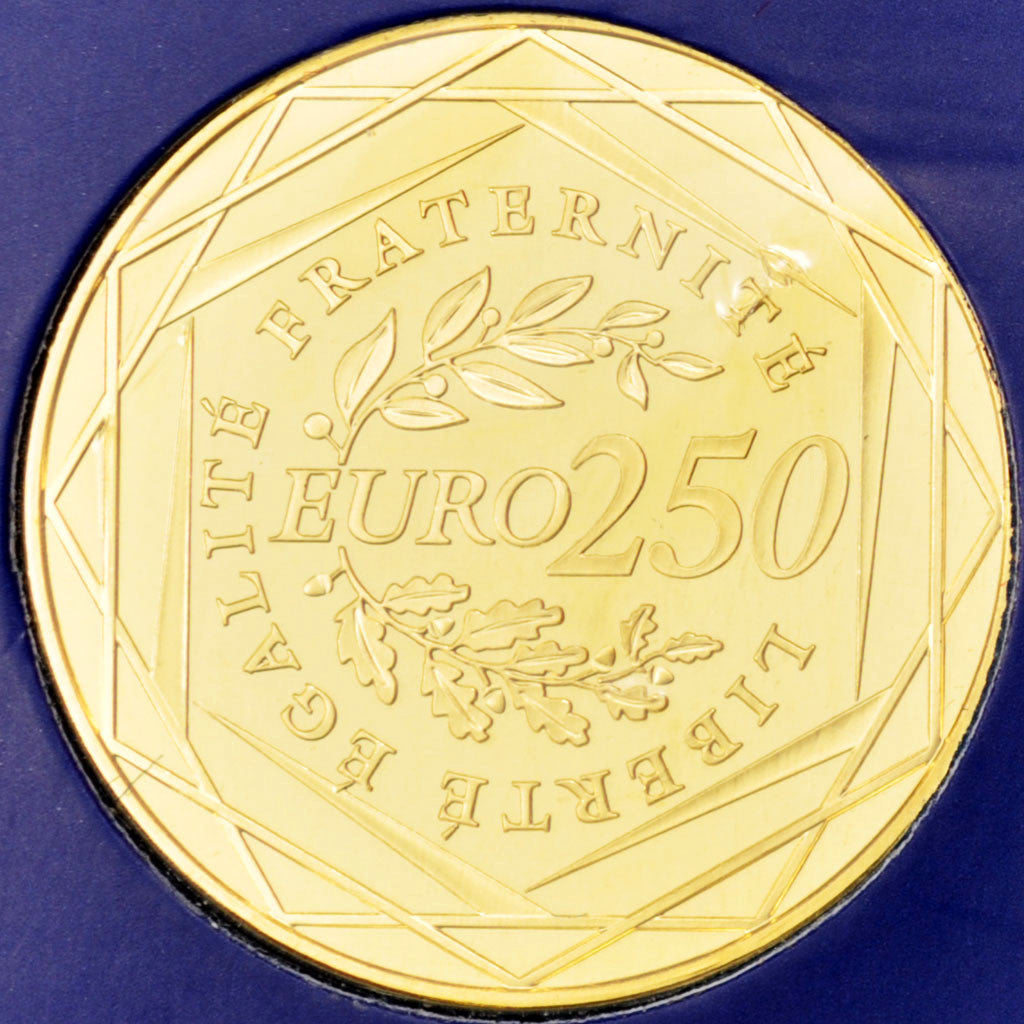Francia, 250 Euro, 2009, FDC, Oro, Gadoury:7, KM:1583
