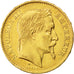FRANCE, Napoléon III, 20 Francs, 1868, Paris, KM #801.1, AU(50-53), Gold, Gadour