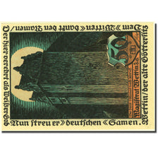 Geldschein, Deutschland, Wettin, 50 Pfennig, arbre 1, 1921, UNZ-, Mehl:1421.1b