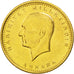 TURKEY, 100 Kurush, 1986, Ankara, KM #855, MS(63), Gold, 7.15