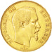 FRANCE, Napoléon III, 50 Francs, 1858, Paris, KM #785.1, EF(40-45), Gold, Gadour