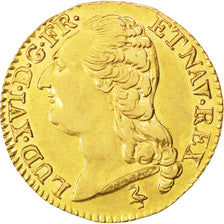 FRANCE, Louis d'or à la tête nue, Louis D'or, 1786, Paris, KM #591.1, AU(55-58),