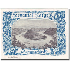 Geldschein, Österreich, Donautal, 50 Heller, montagne, 1920 SS Mehl:FS127h