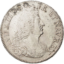 FRANCE, Écu aux palmes, ECU, 1694, Paris, KM #298.1, EF(40-45), Silver, Gadoury 