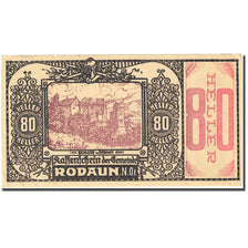 Banknote, Austria, Rodaun, 80 Heller, chateau 1, AU(55-58) black Mehl:FS 840IIa