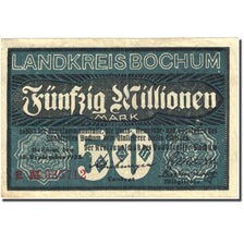 Billet, Allemagne, Bochum, 50 Millionen Mark, Eglise, 1923, 1923-09-15, TTB