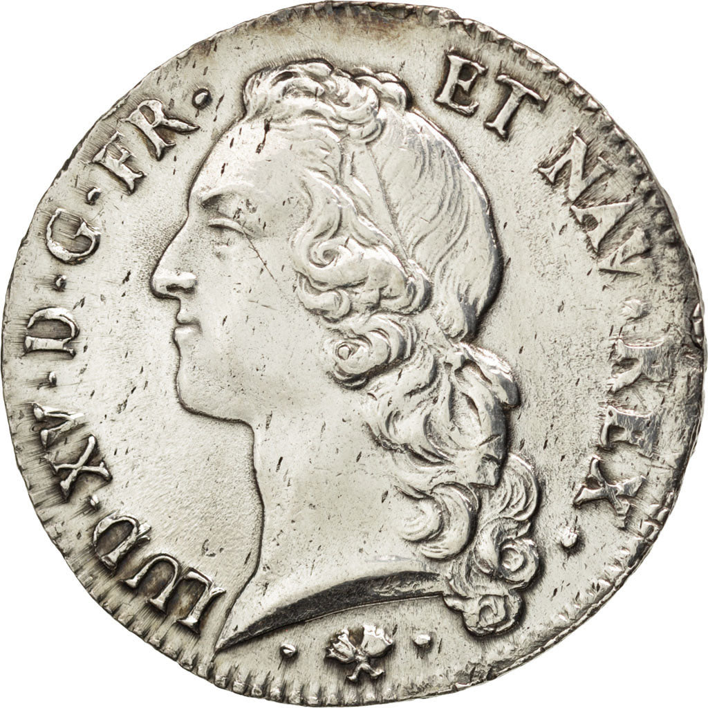 Louis XV, Ecu au bandeau 1763 Bayonne, KM 512.12