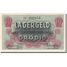 Banknote, Austria, Lagergeld, 10 Heller, valeur faciale, AU(55-58)